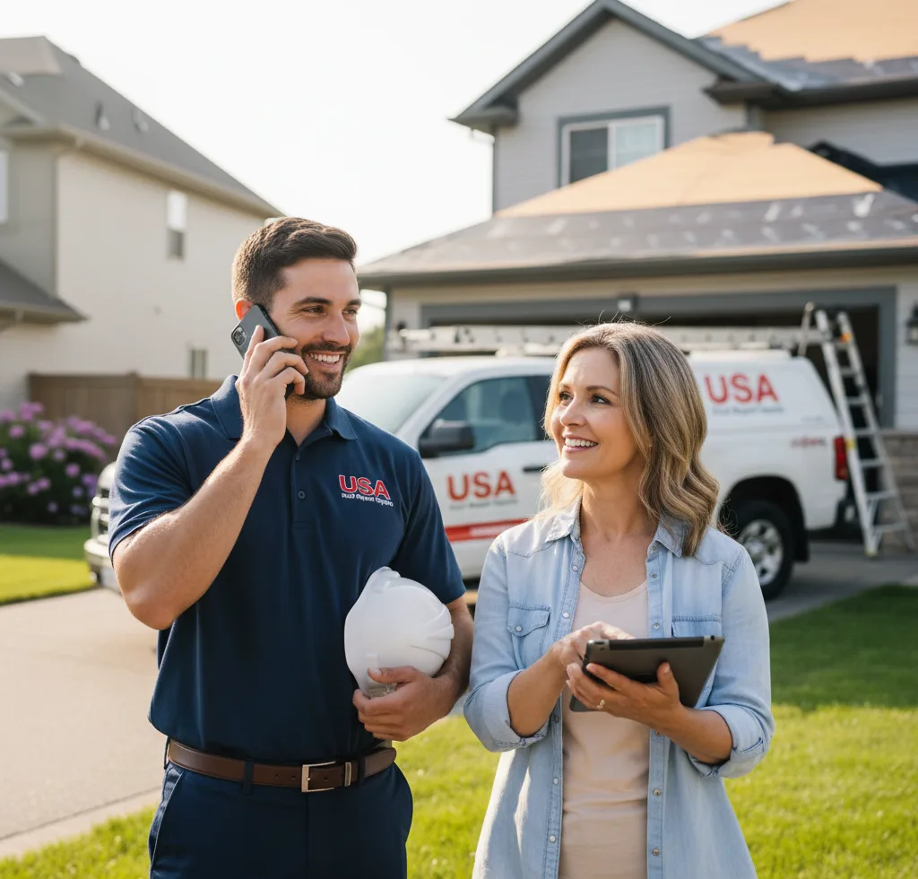 USA Roof Repair Experts customer support in Victoria